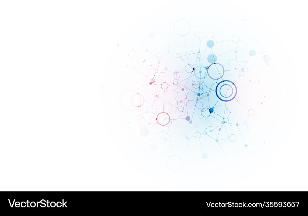 Bright scientific background a creative idea Bright scientific background a creative idea vector image
