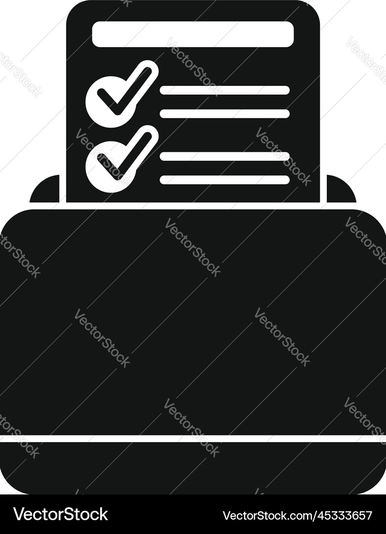 Folder task schedule icon simple event Folder task schedule icon simple event vector image