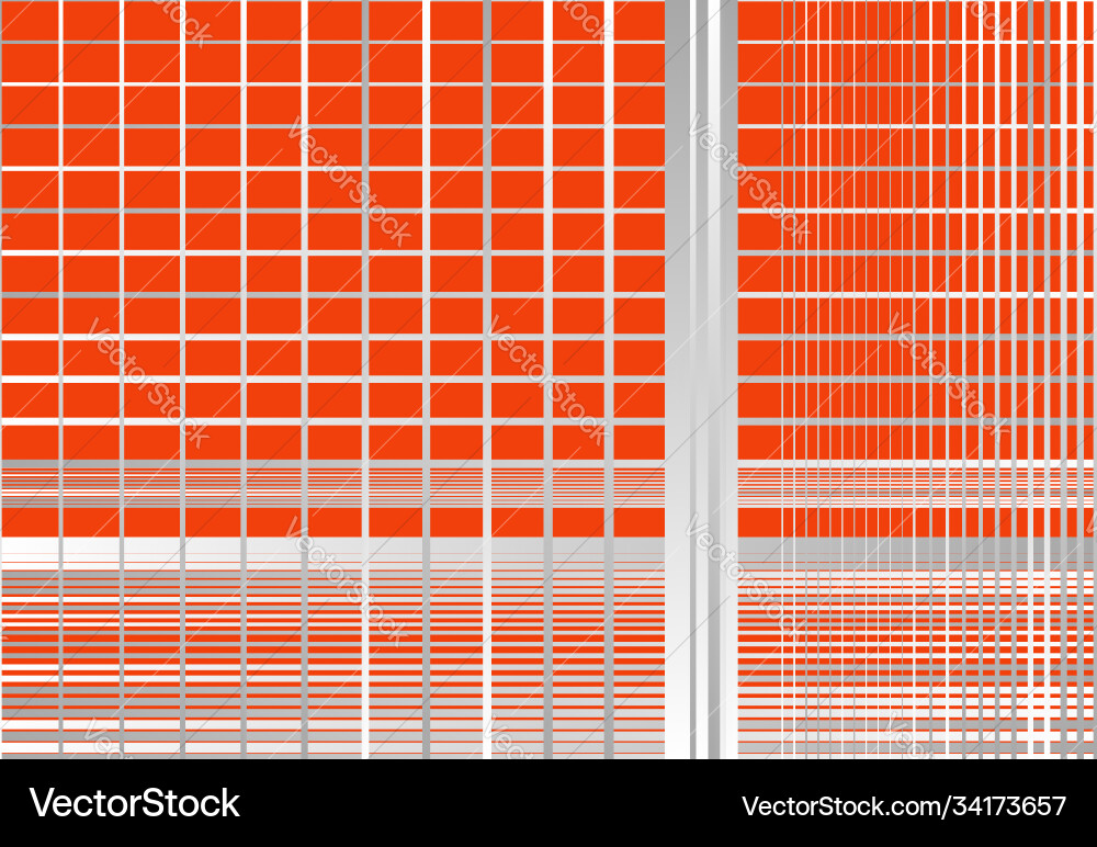 Grid mesh lattice or grating intersected lines Vector Image
