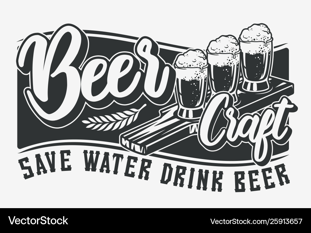 Mit Bier und Briefing Mit Bier und Briefing vektorbild