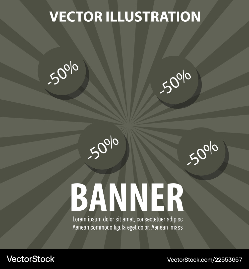 Modern art abstract banner square frame for text Modern art abstract banner square frame for text Vector Image