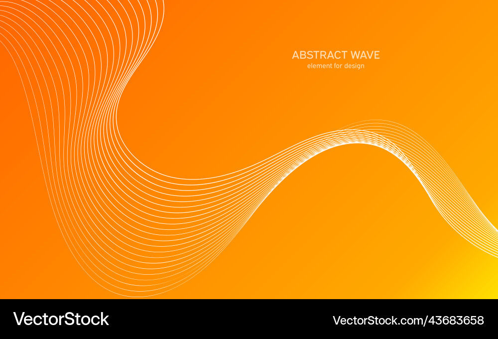 Abstract wave element for design digital Abstract wave element for design digital Vector Image