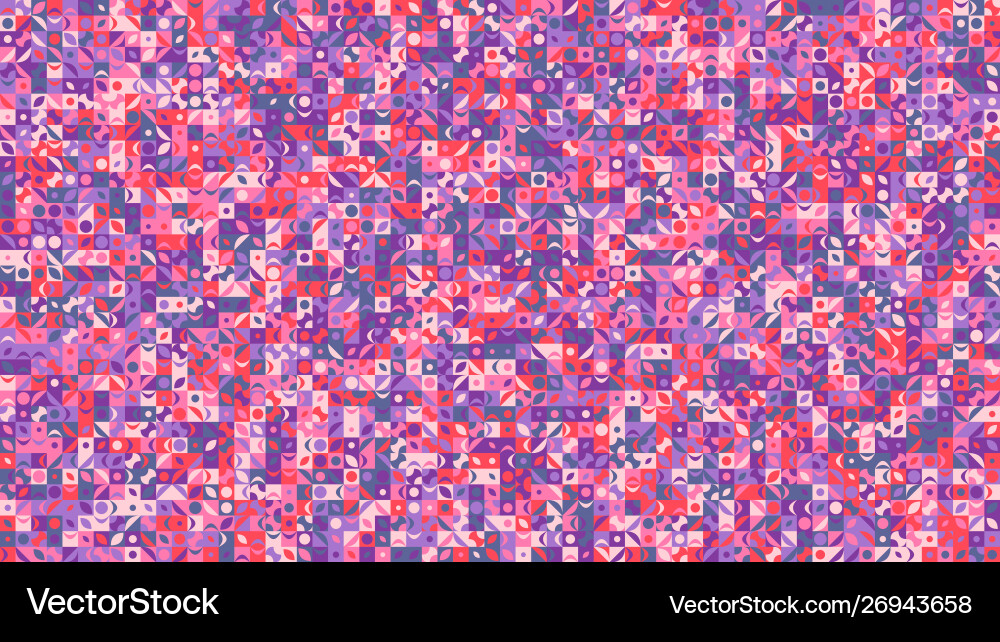 Colorful random curved shape pattern website Colorful random curved shape pattern website vector image