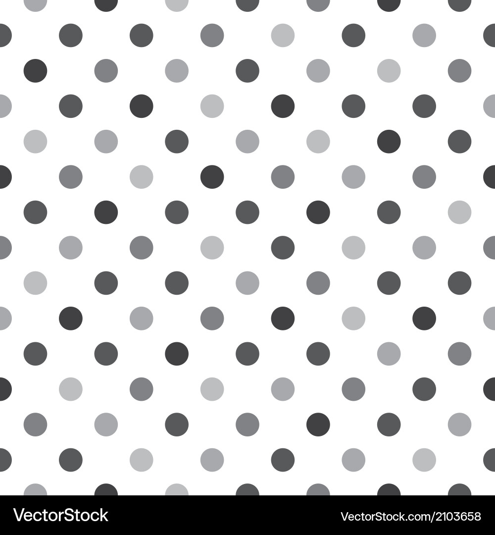 Dark Grey Polka Dot Tile – Royalty-Free Vector | VectorStock, image size:1000x1080