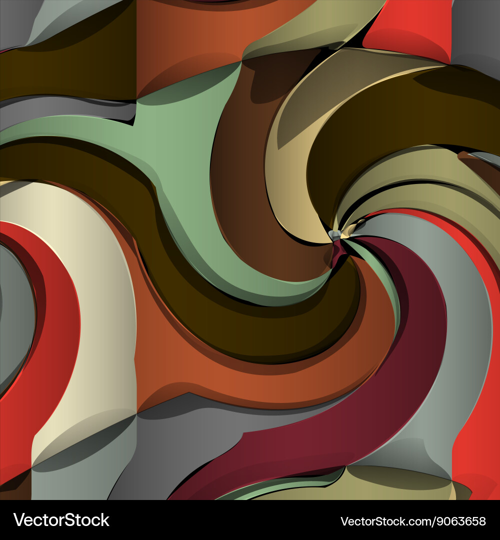 Dynamic Colorful Abstract Background Vector Image
