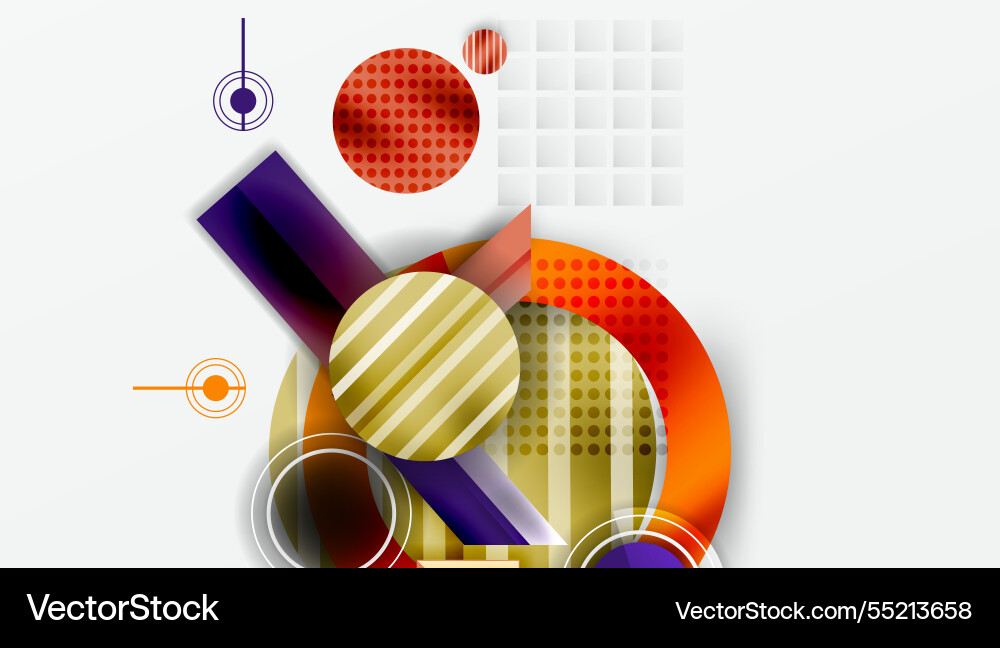 Dynamic complex geometric abstract background Dynamic complex geometric abstract background Vector Image