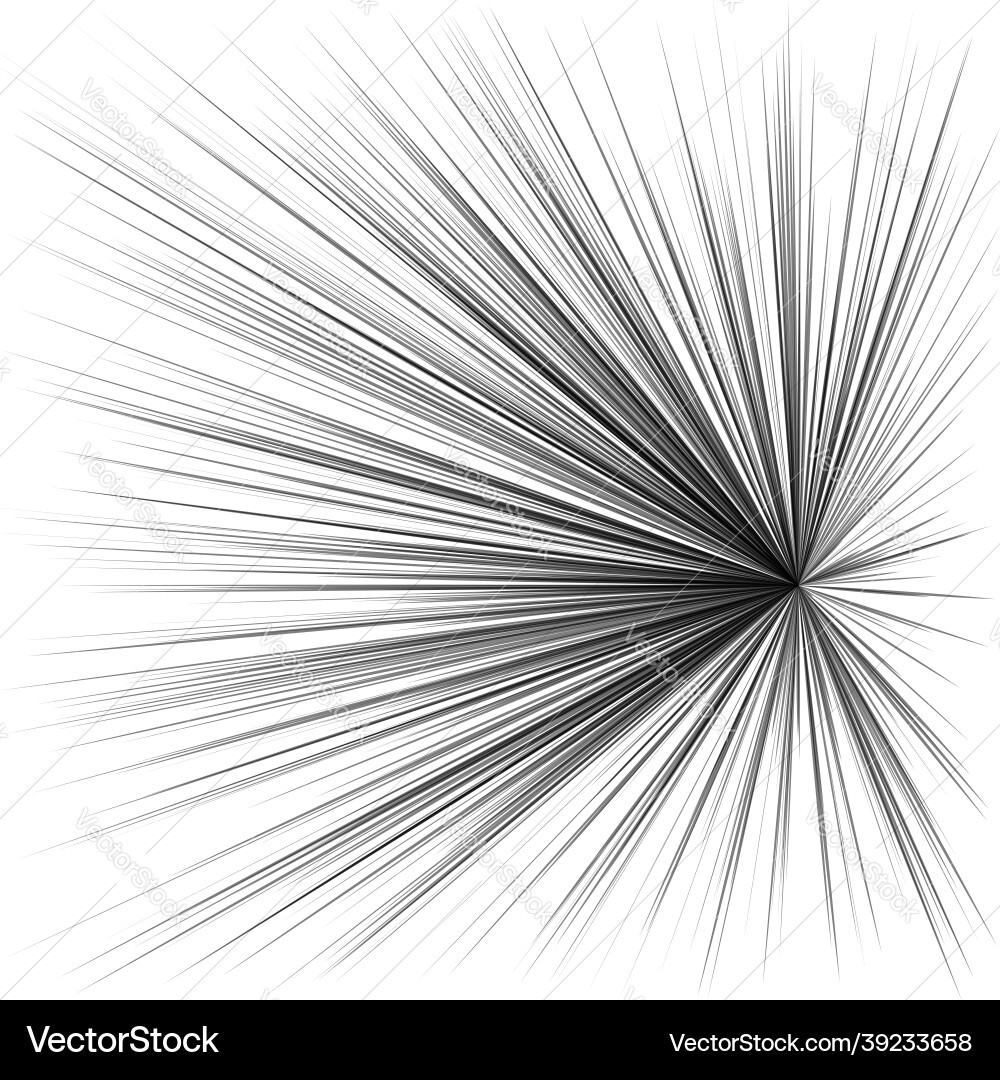 Radial radiating dynamic rays beams lines Radial radiating dynamic rays beams lines Vector Image