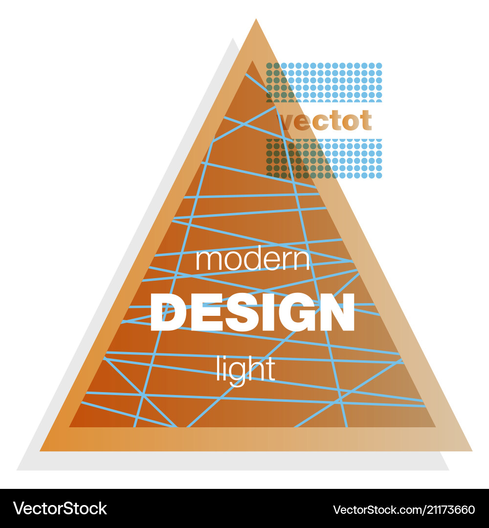 Abstract colorful triangle dynamic splash liquid Abstract colorful triangle dynamic splash liquid vector image