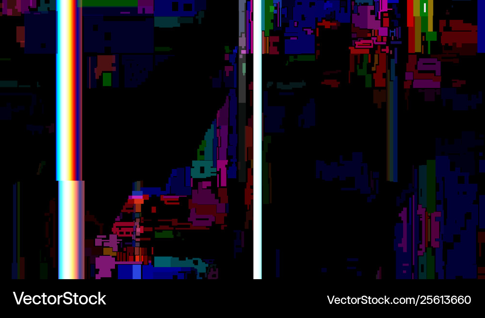 Glitch abstract background technical problem Glitch abstract background technical problem vector image