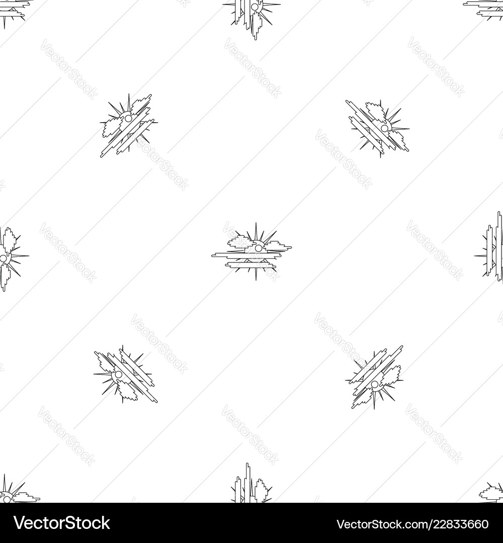 Overcast pattern seamless Vector Image