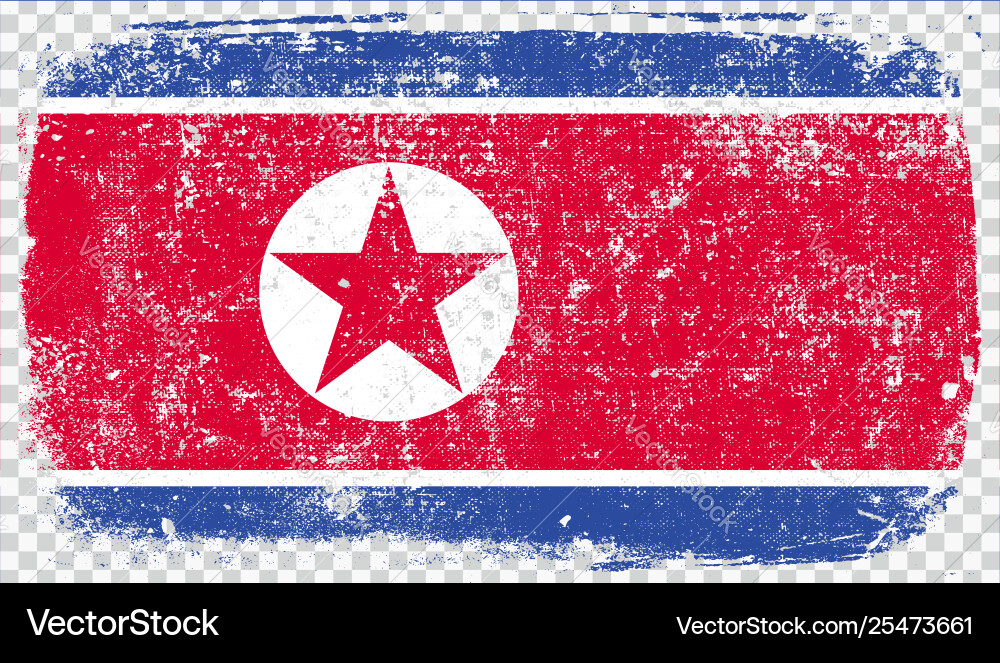 Grounge-styled flag Grounge-styled flag vector image