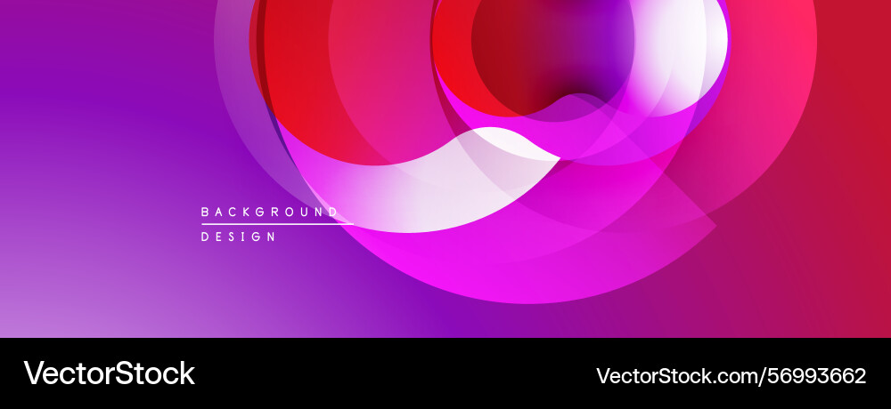 Abstract vibrant layers create dynamic Abstract vibrant layers create dynamic vector image