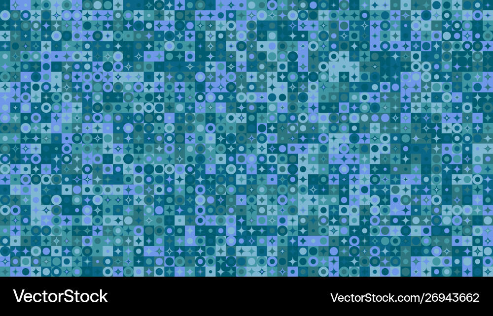 Geometrical pattern background - colorful graphic vector image