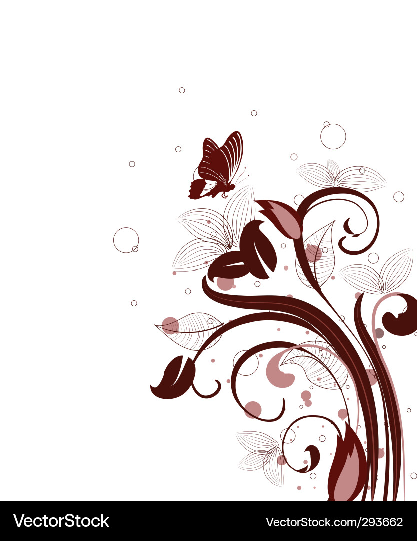 Leaf pattern Vector Image