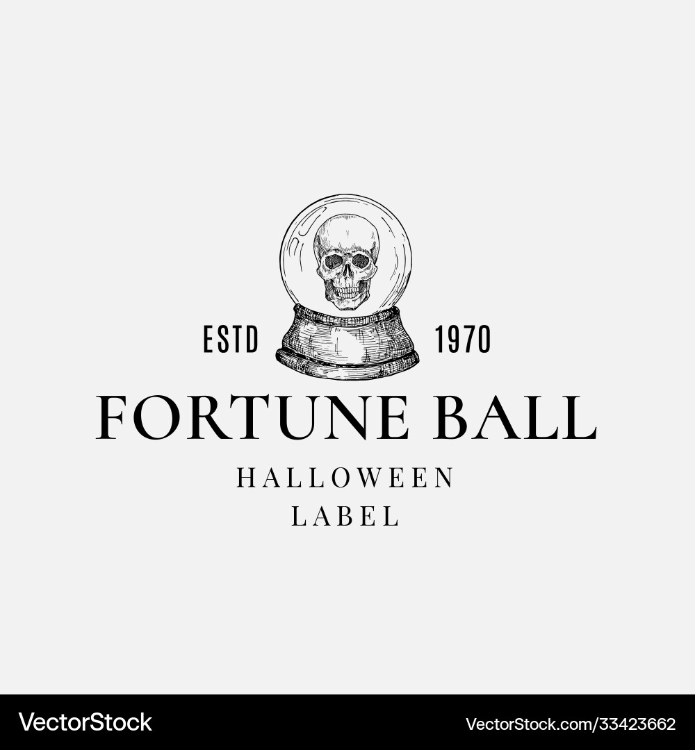 Premium quality halloween logo or label template Premium quality halloween logo or label template vector image