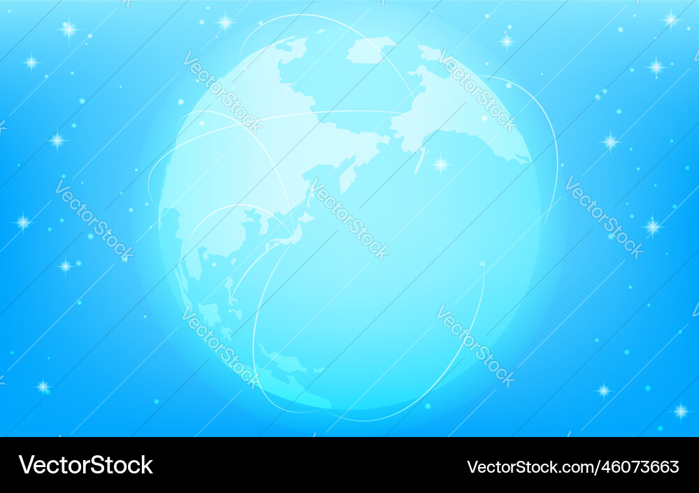 An image of a network trail lines connecting An image of a network trail lines connecting Vector Image