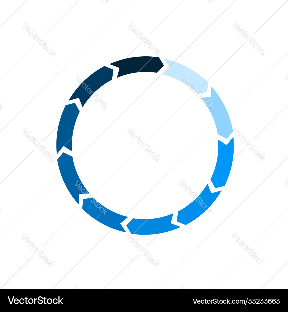 Circle loader wait load spinning preloader Circle loader wait load spinning preloader Vector Image