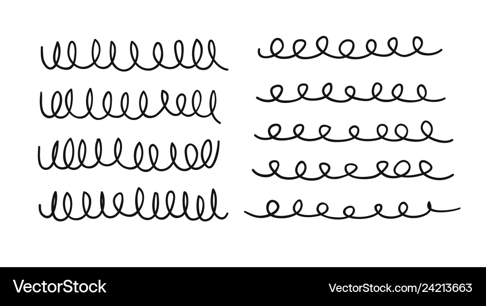 Hand drawn set of objects for design use black Hand drawn set of objects for design use black vector image