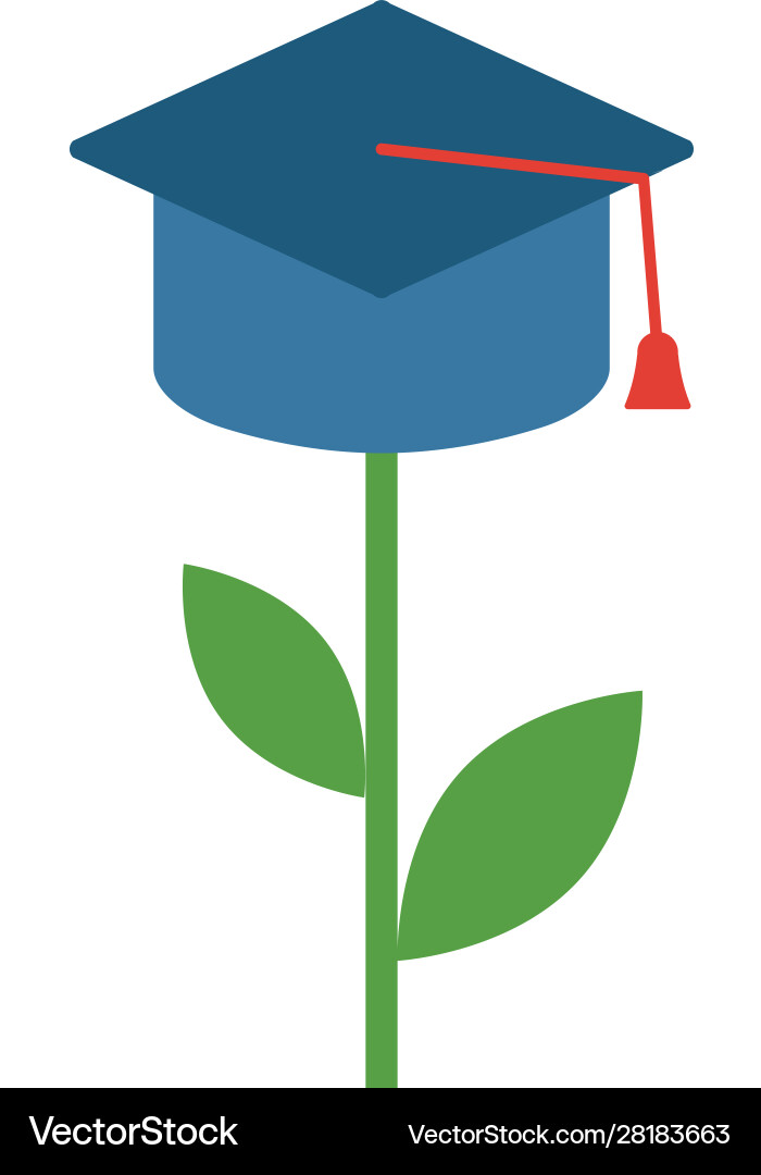 Knowledge growing icon simple element from vector image