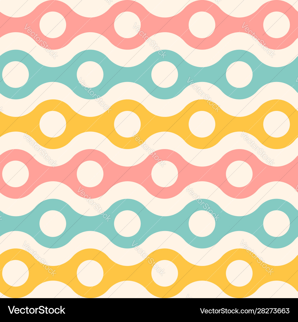 Retro Abstract Pattern vector image