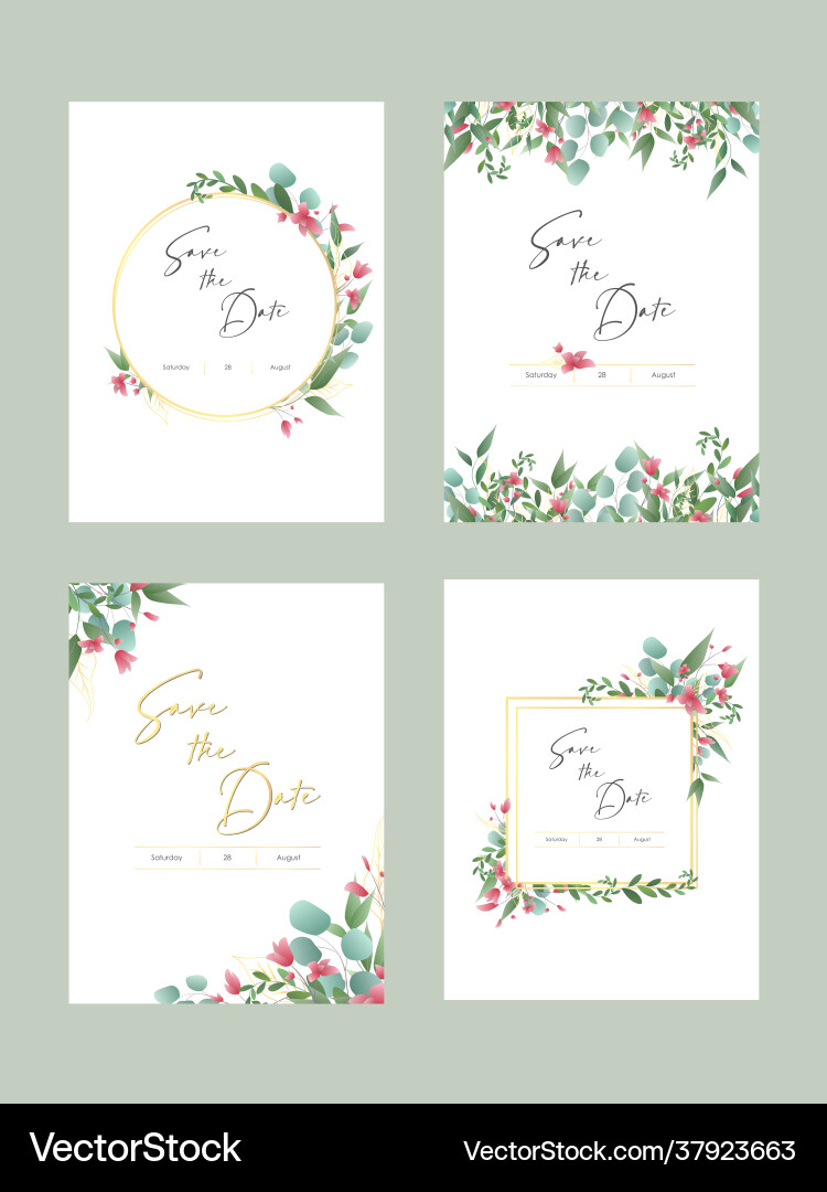 Wedding invitation Wedding invitation vector image