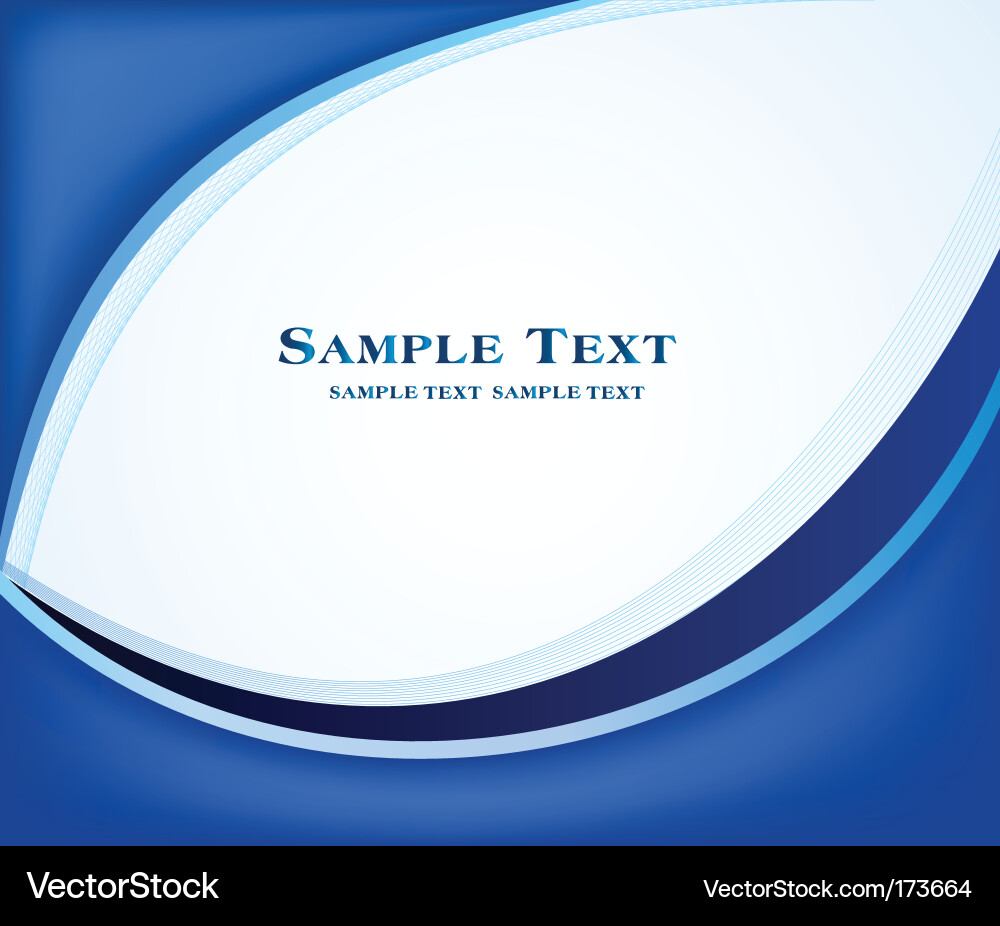 Abstract blue background Royalty Free Vector Image