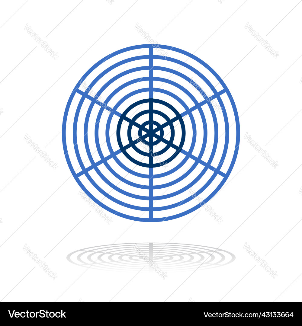 Abstract circle icon Abstract circle icon Vector Image