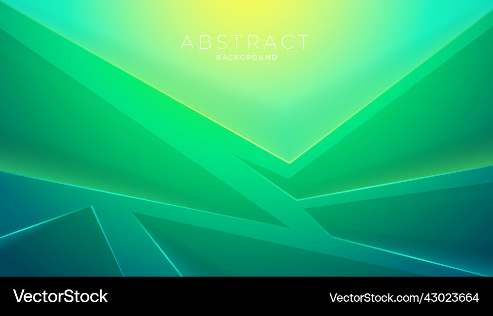 Abstract gradient papercut shape background Vector Image