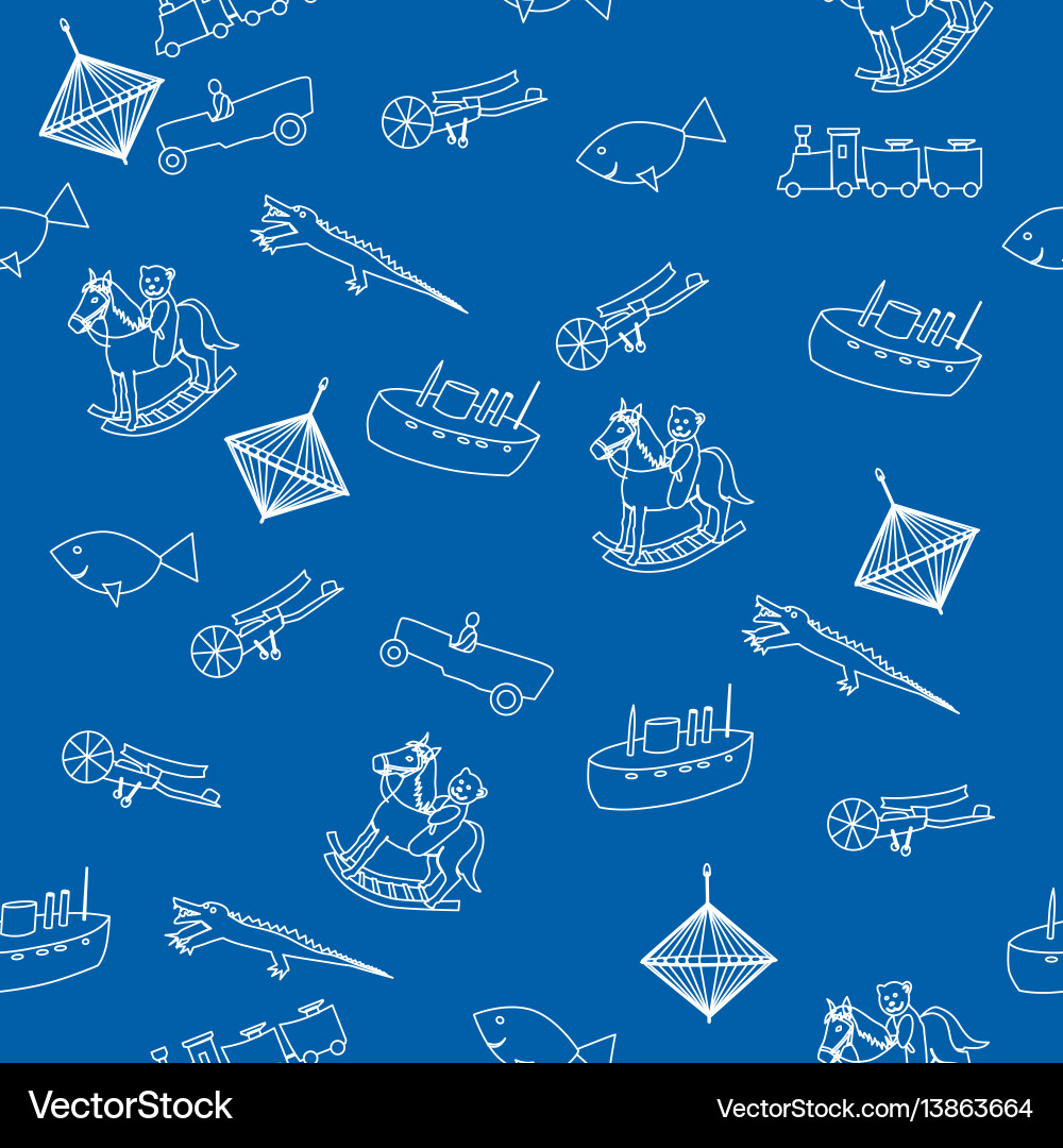 Children toys Children toys vector image