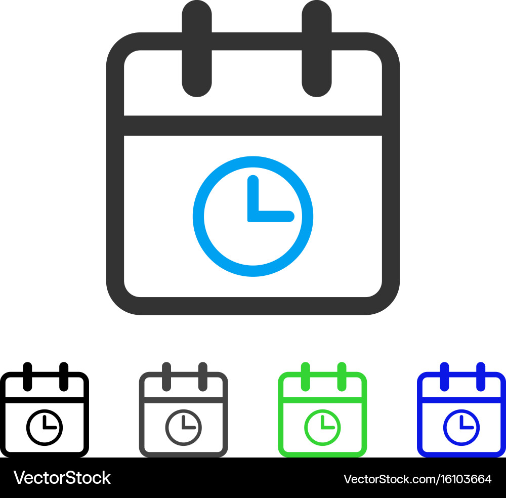 Day time flat icon Vector Image