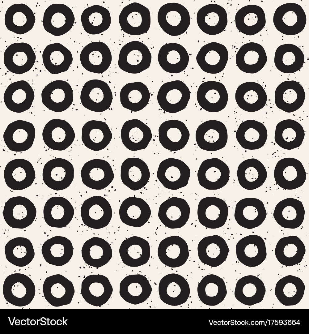 Seamless pattern with hand drawn lines abstract vector image