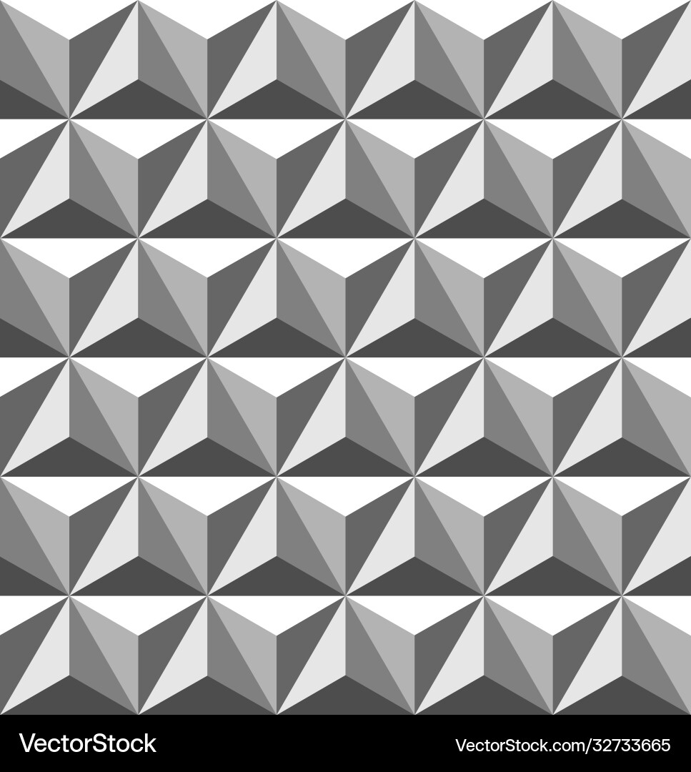 Abstract 3d seamless pattern Vector Image