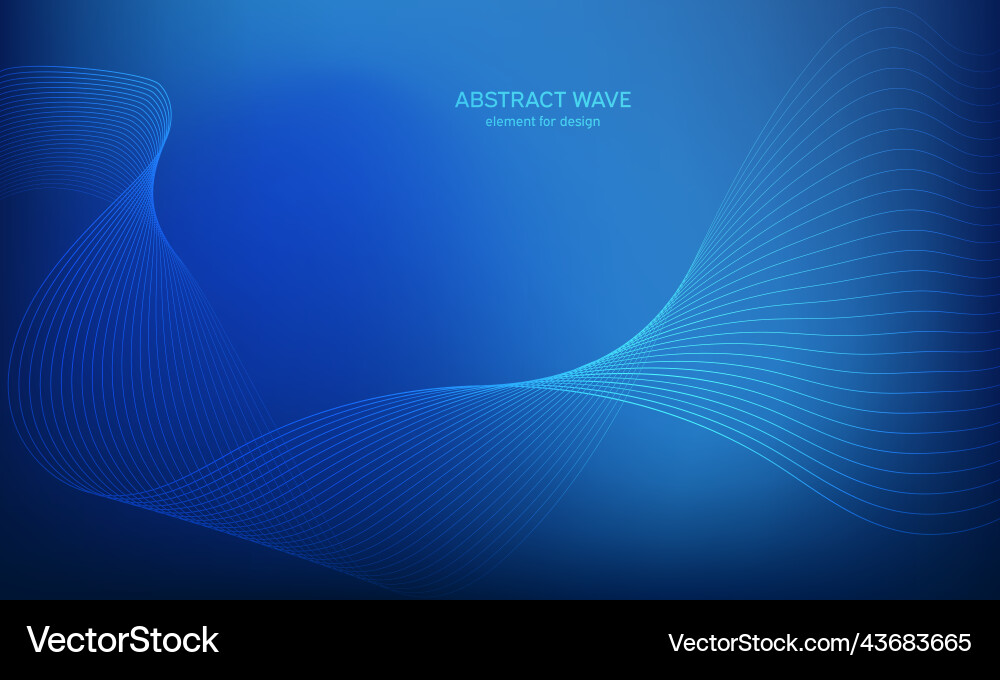 Abstract wave element for design digital Abstract wave element for design digital vector image