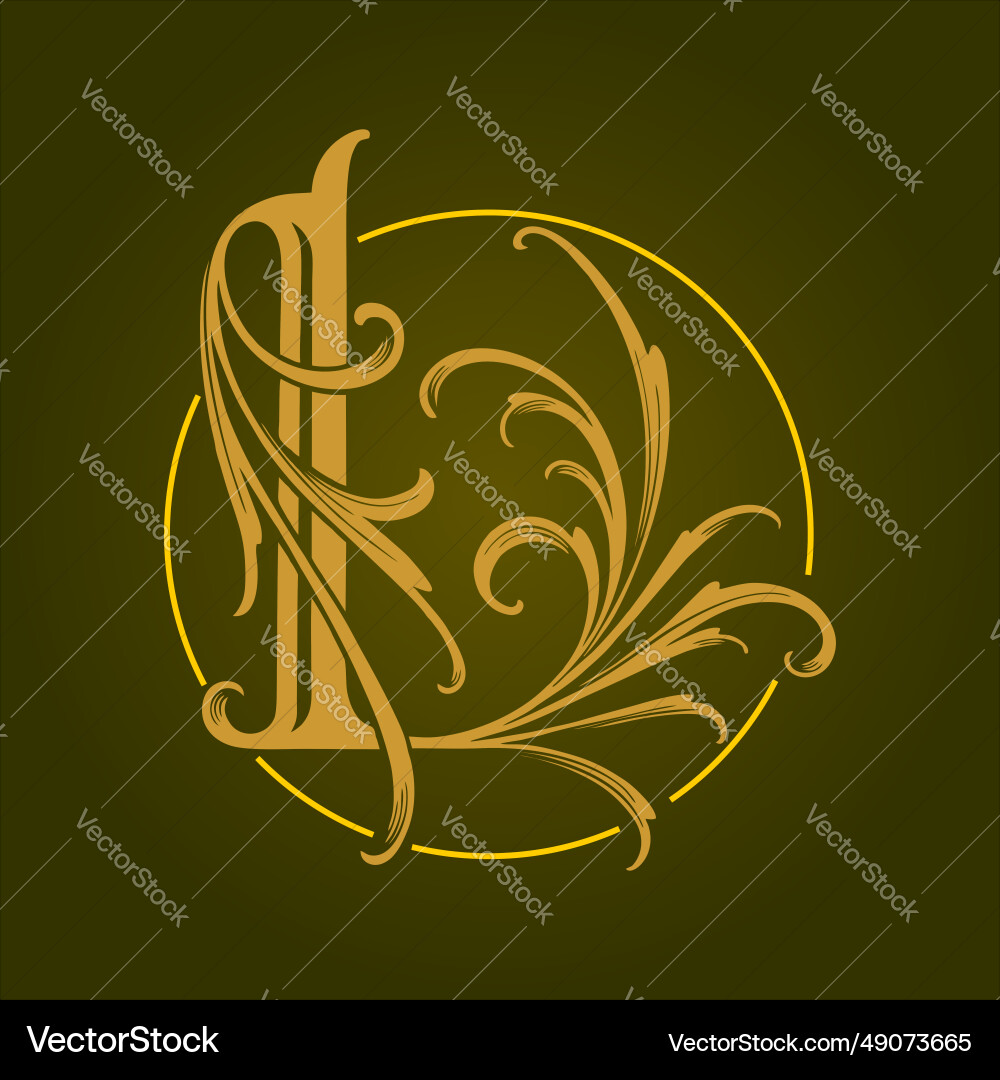 Alte Welt Eleganz Luxus l Logo Schriftzug Alte Welt Eleganz Luxus l Logo Schriftzug vektorbild