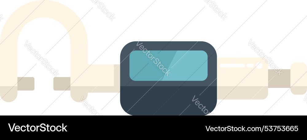 Digital caliper measuring tool icon showing Digital caliper measuring tool icon showing vector image