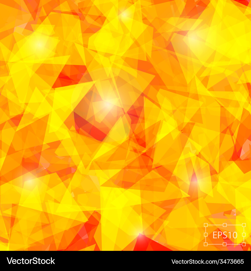 Geometric background of triangular polygons Vector Image