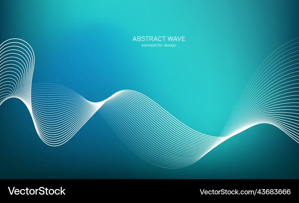 Abstract wave element for design digital Abstract wave element for design digital vector image