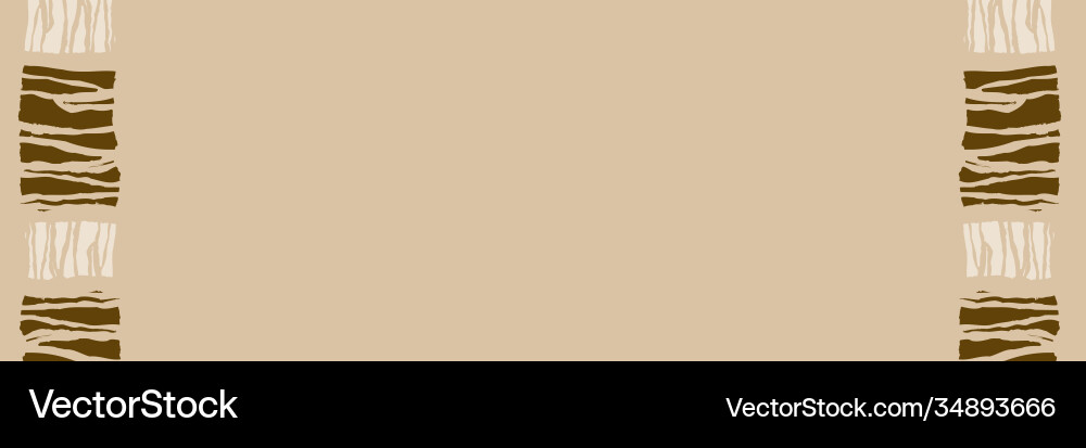 Banner template design with header interface Banner template design with header interface vector image