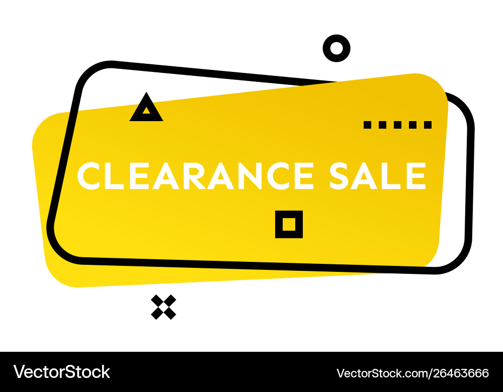 Modern gradient shape with promotion text Vector Image