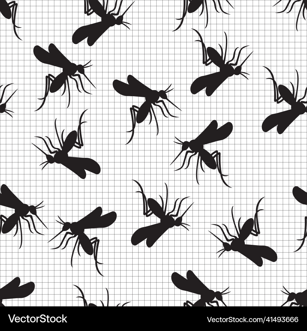 Mosquito Net Pattern Vector Image