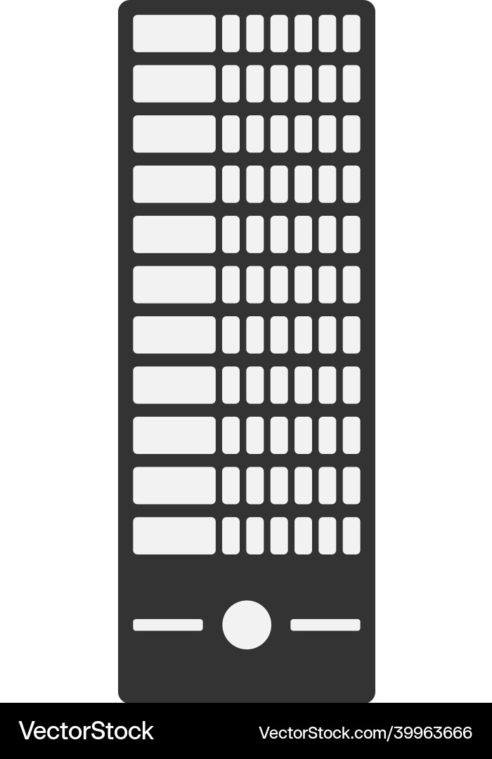 Server hosting icon design template isolated Vector Image