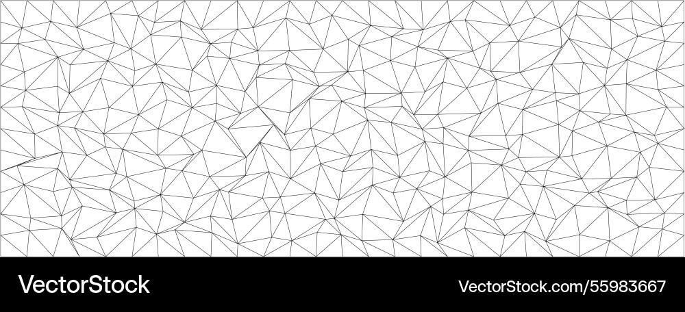Abstract geometric chaos pattern with intersecting vector image
