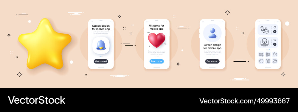 Statistics algorithm and message line icons pack Statistics algorithm and message line icons pack vector image