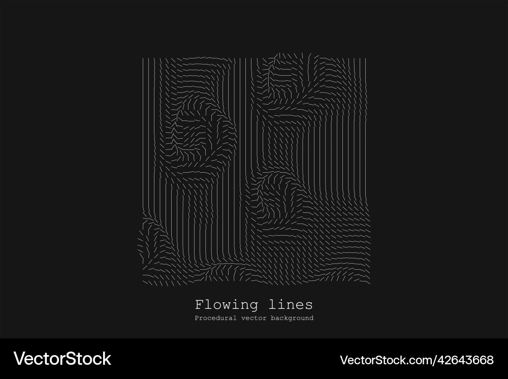 Abstract line matrix pattern noise flow dynamic Abstract line matrix pattern noise flow dynamic vector image