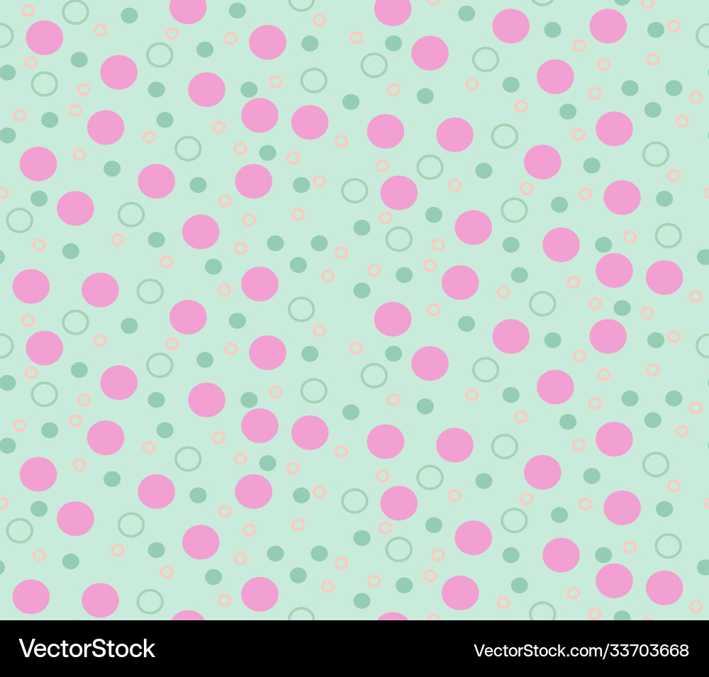 Background with circles seamless Vector Image
