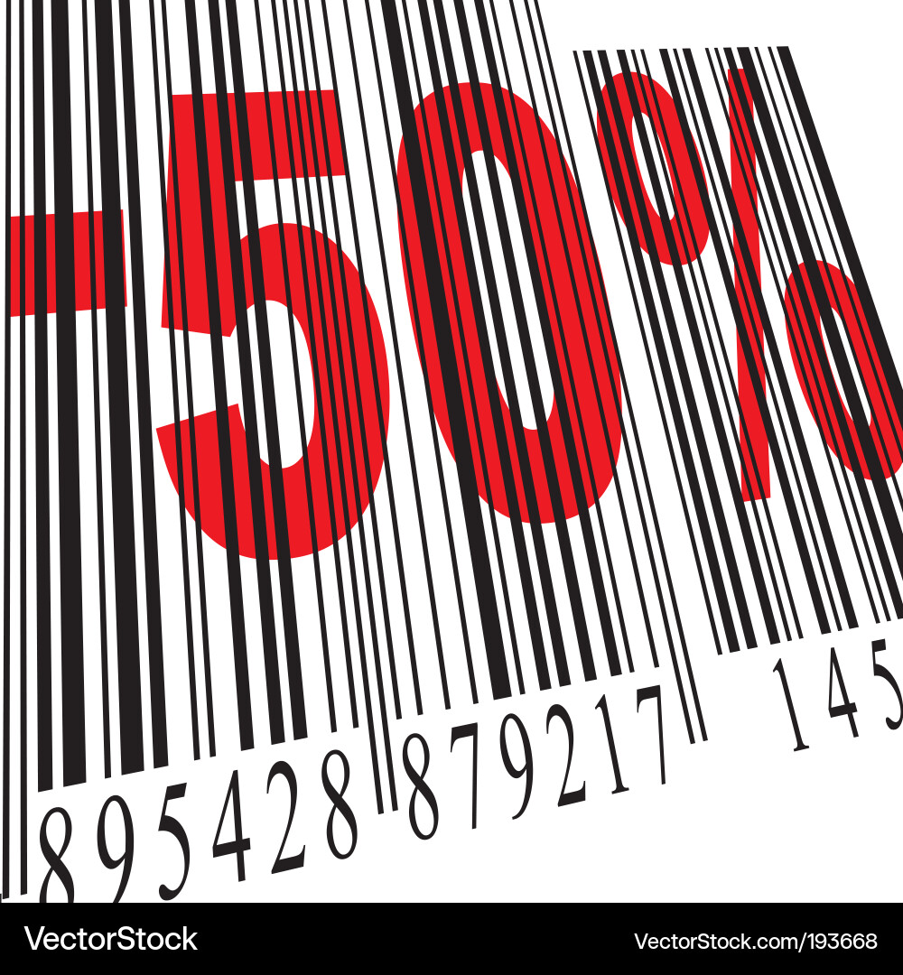 Bar code vector image