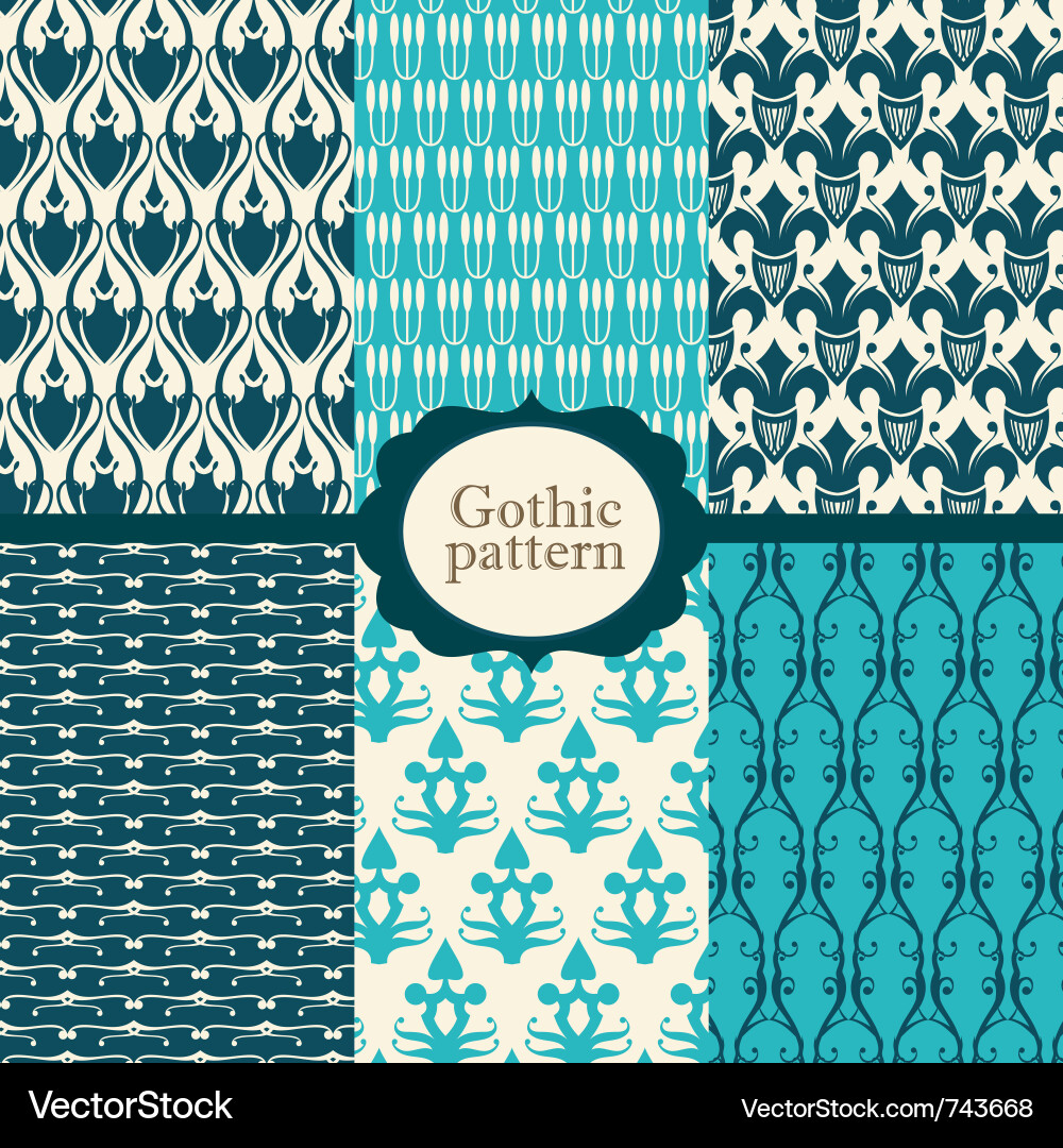 Elegant Swirl Patterns vector image