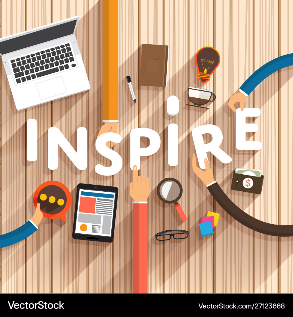 On desktop On desktop vector image