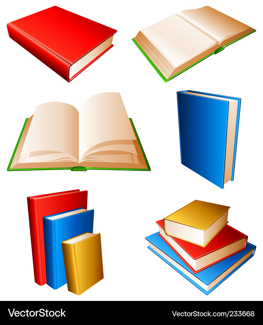 Stack of Books vector image