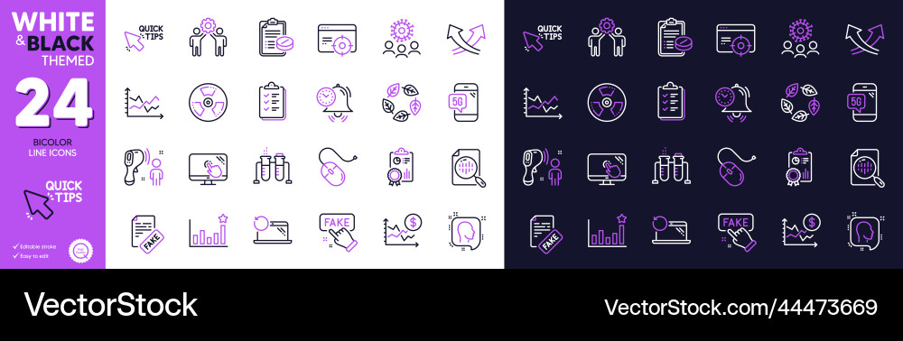 5g phone computer mouse and quick tips line icons 5g phone computer mouse and quick tips line icons vector image